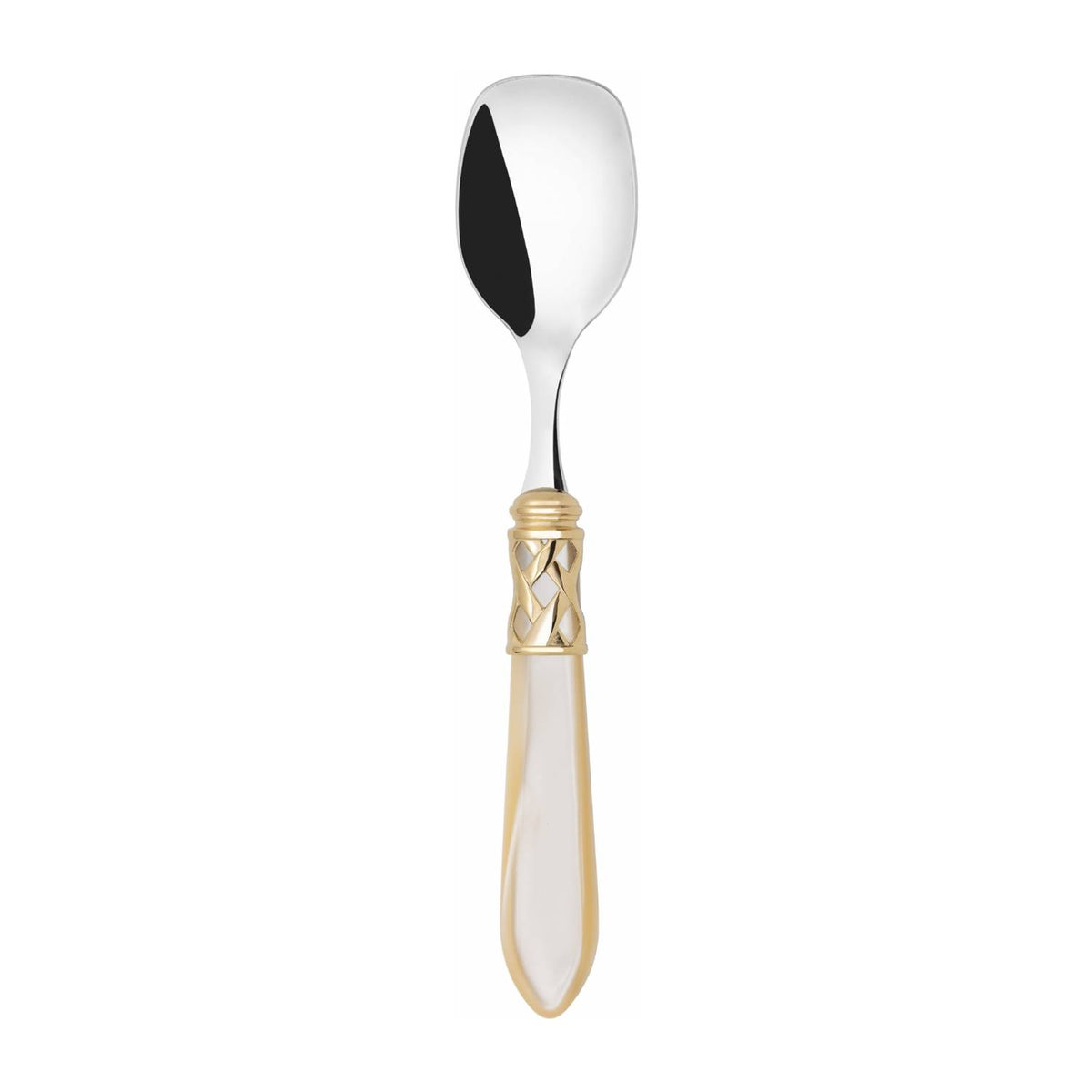 Aladdin 6 Ice Cream Spoons by Casa Bugatti on Luxxdesign.com