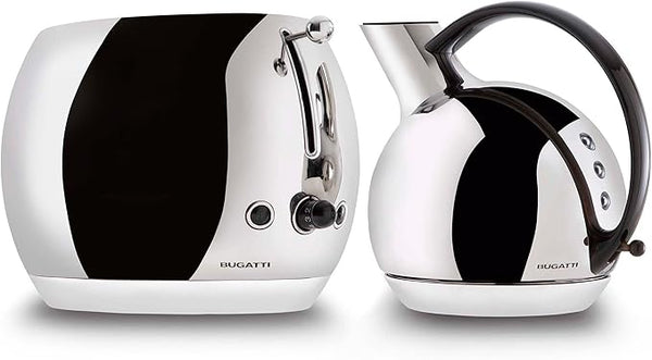 GIULIETTA KETTLE + ROMEO TOASTER CHROME