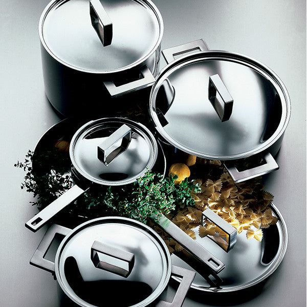 BUGATTI Italian Kitchen Cookware set in 18/10 stainless steel, 10 pieces  BUGATTI Pans and pots Produ