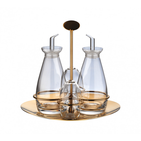 DUE ICE ORO CRUET SET