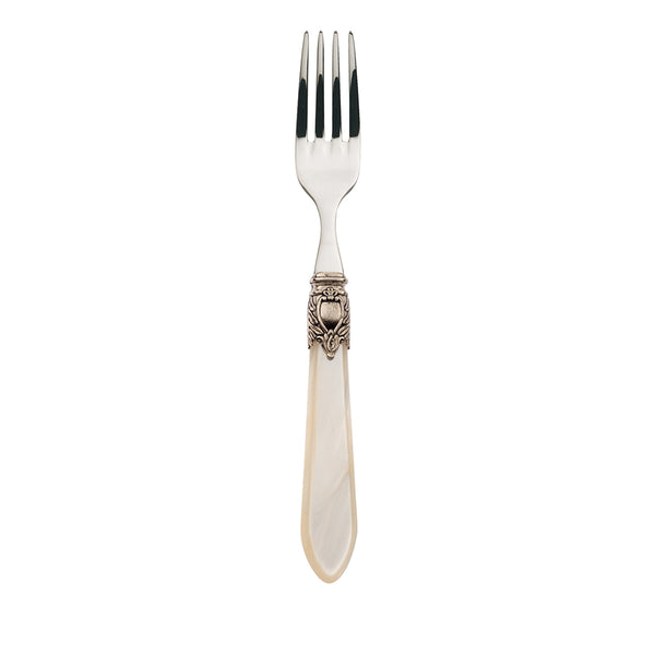 OXFORD ANTIQUE GOLD RING 6 DESSERT FORKS