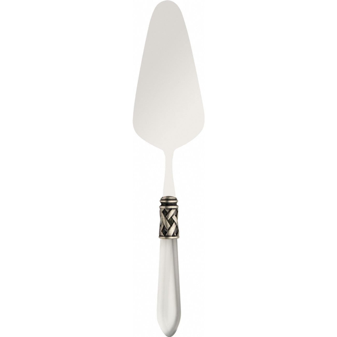 Aladin Silver Plated Ring Cake Server by Casa Bugatti on Luxxdesign.com