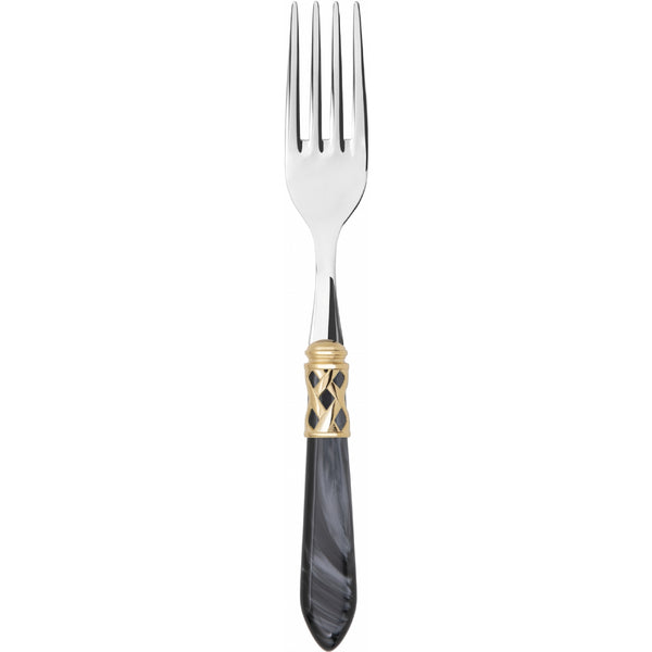 ALADDIN GOLD RING VEGETABLE & MEAT SERVING FORK